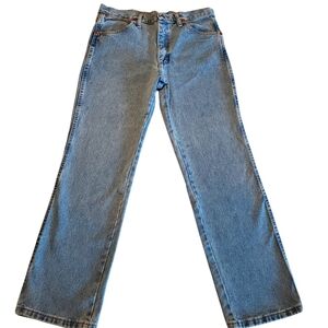 Wrangler Men's Jeans Straight Leg Western Rodeo Size 32x30 (Actual 33x30)